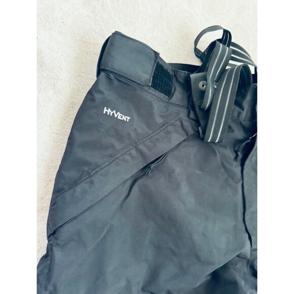 The North Face HyVent Mens Black Snow Pants With Suspenders.Size Medium - Picture 11 of 15